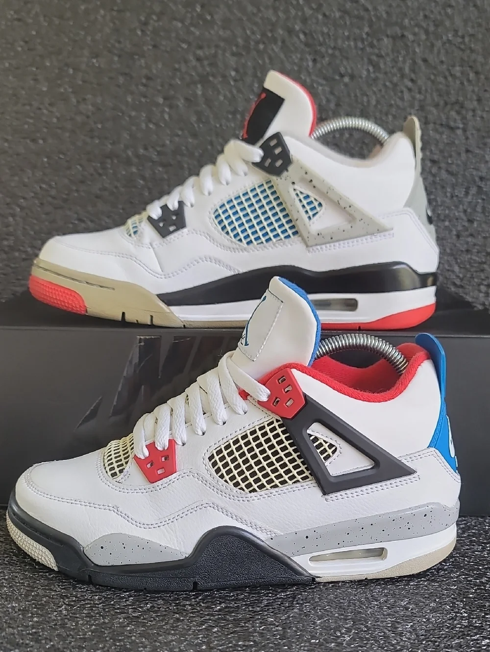 Nike Air Jordan 4 SE "What The 4" 30th Anniversary. Wmns 8.5 Ships Today - Picture 4 of 13